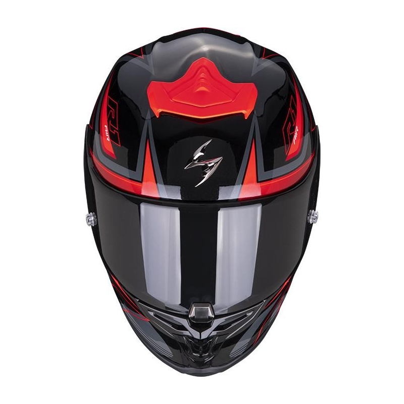 Integralna motociklistička kaciga Scorpion EXO-R1 Air Gaz crno-crvena