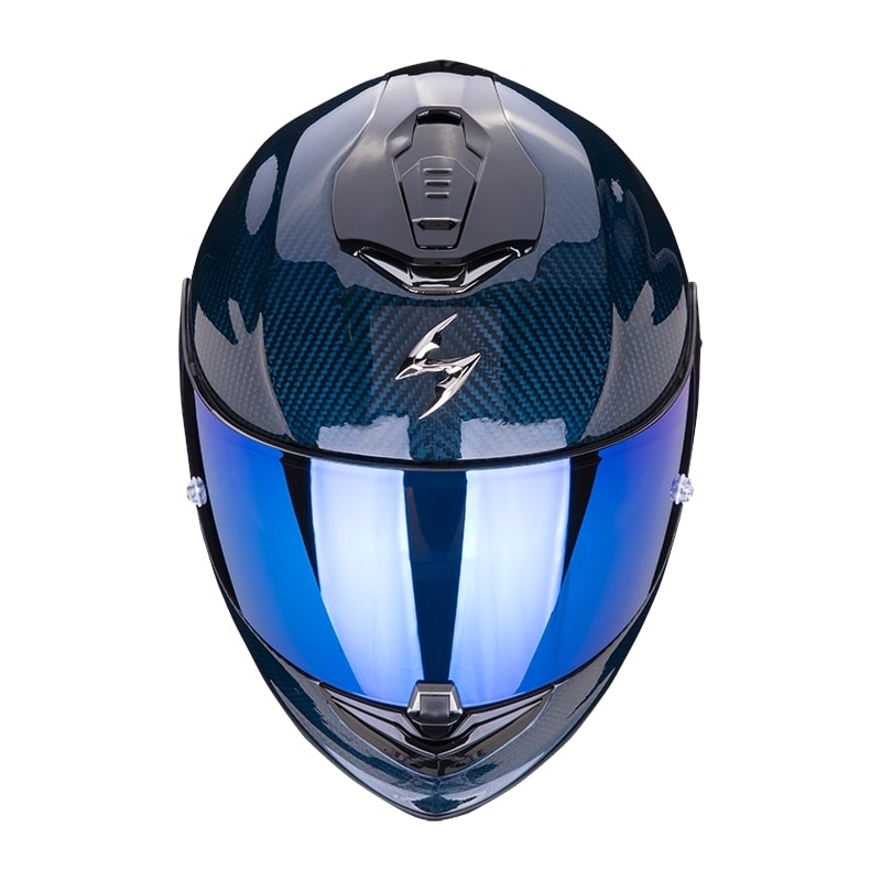 Integralna motociklistička kaciga Scorpion EXO-1400 Carbon blue