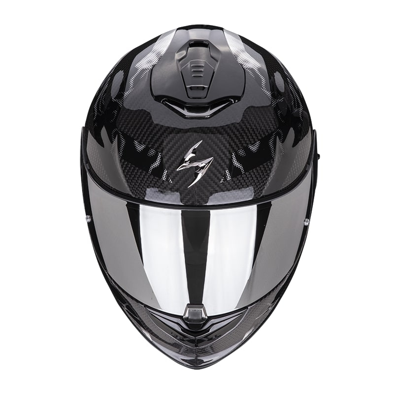Integralna motociklistička kaciga Scorpion EXO-1400 Carbon Air Cloner srebrna