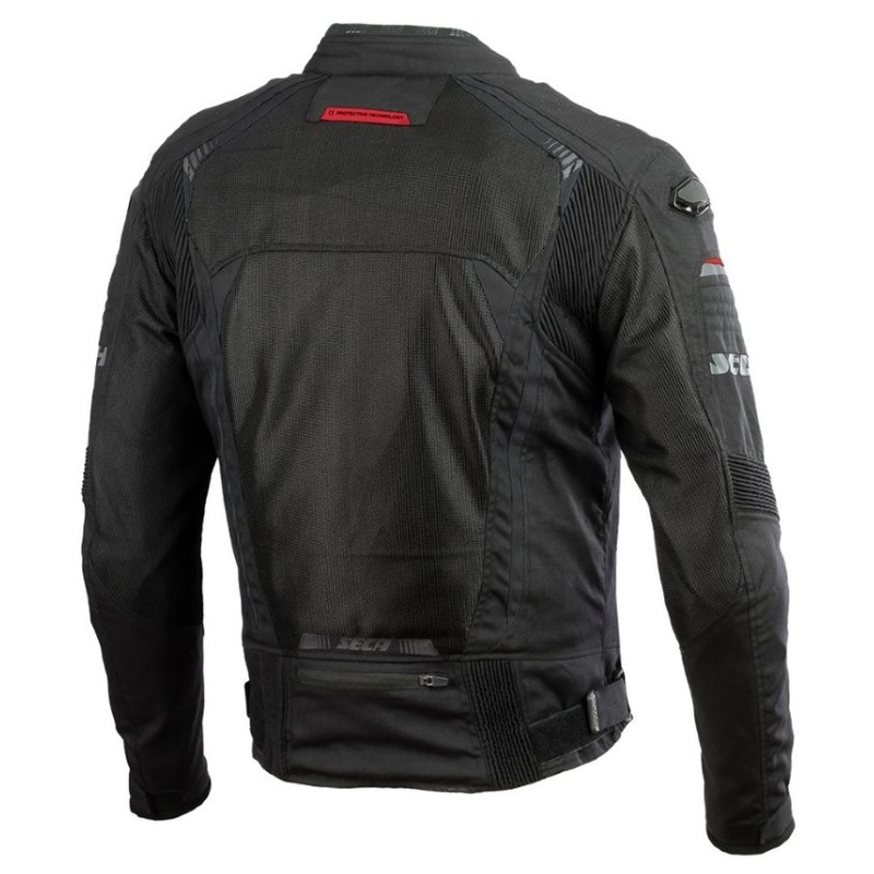 SECA SuperAir motociklistička jakna crna rasprodaja