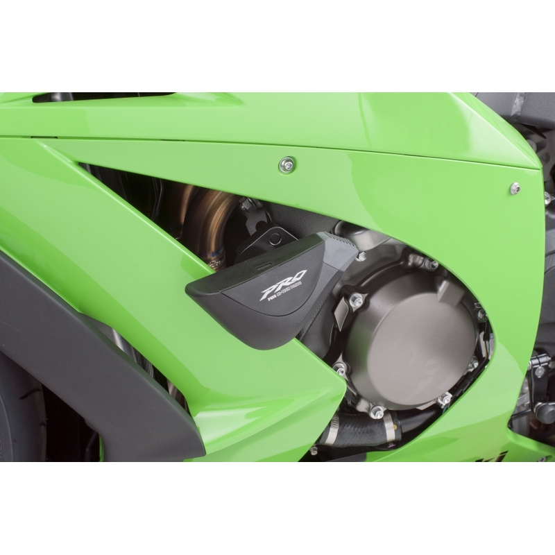 Puig PRO štitnici od sudara - Kawasaki ZX-10R (11-15) crni