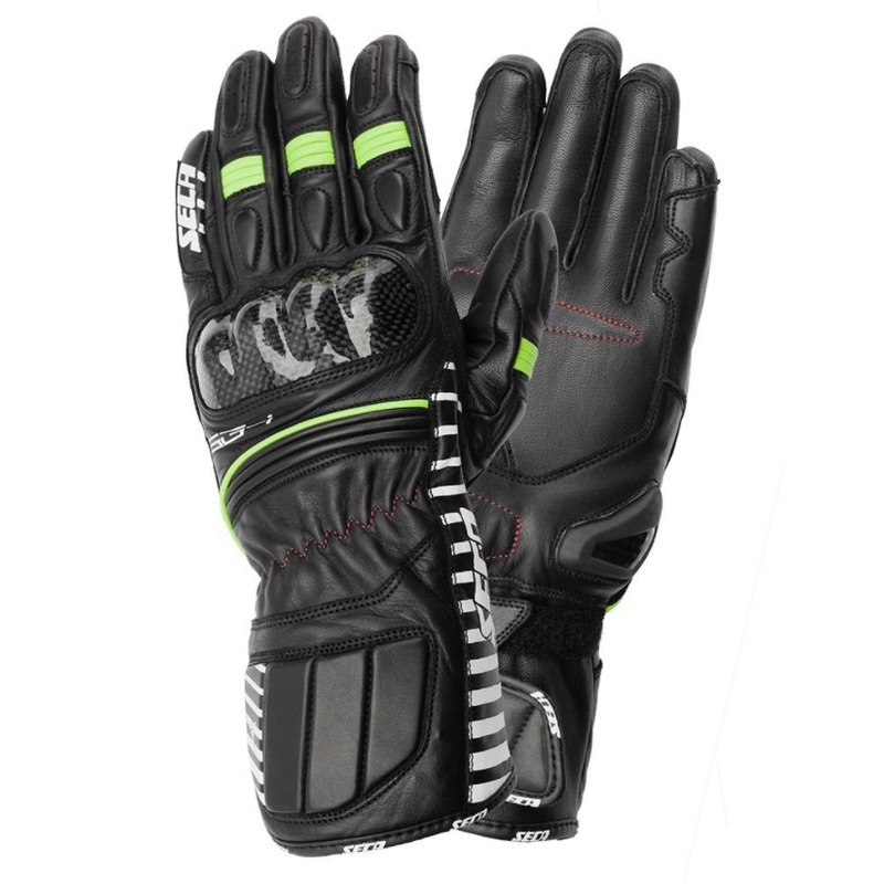 Motociklističke rukavice SECA Mercury IV crno-fluo žute rasprodaja