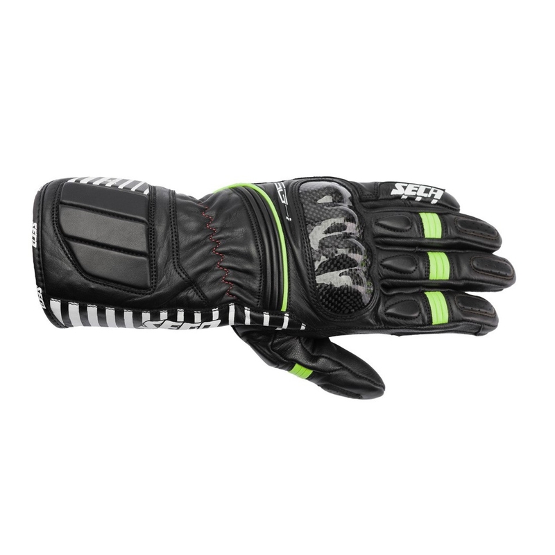 Motociklističke rukavice SECA Mercury IV crno-fluo žute rasprodaja