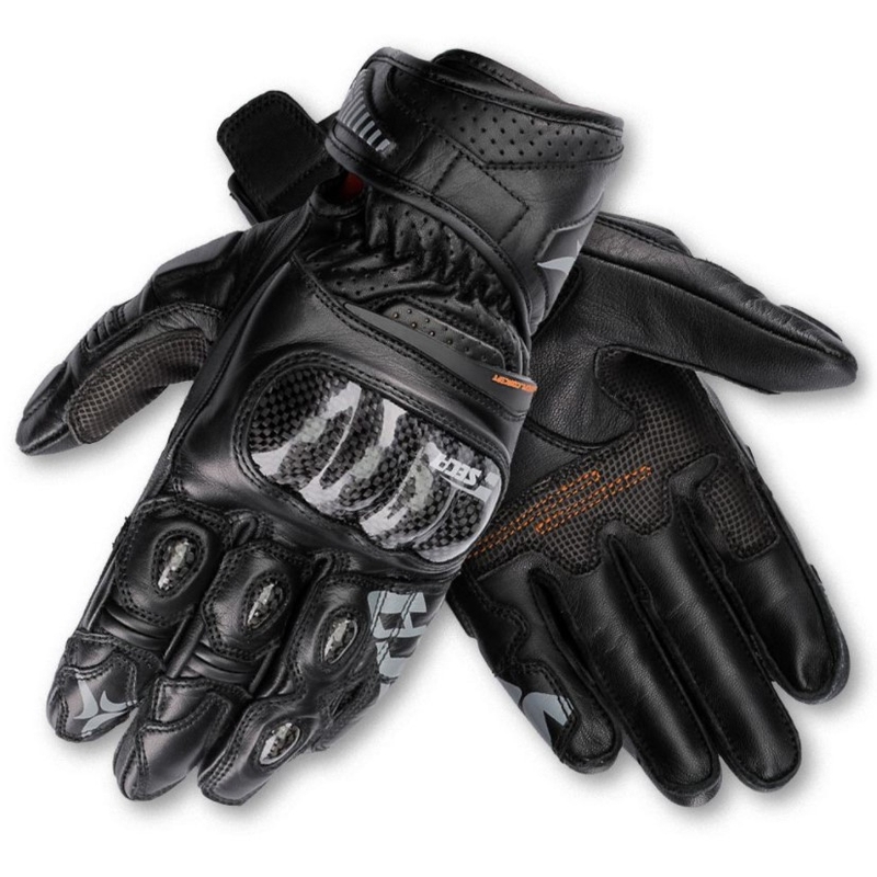 Motociklističke rukavice SECA Trackday Short crne