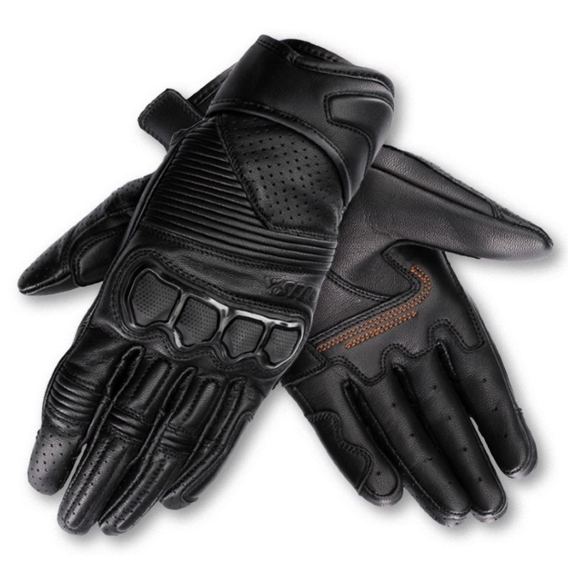 Motociklističke rukavice SECA Custom R Perforirane crne rasprodaja