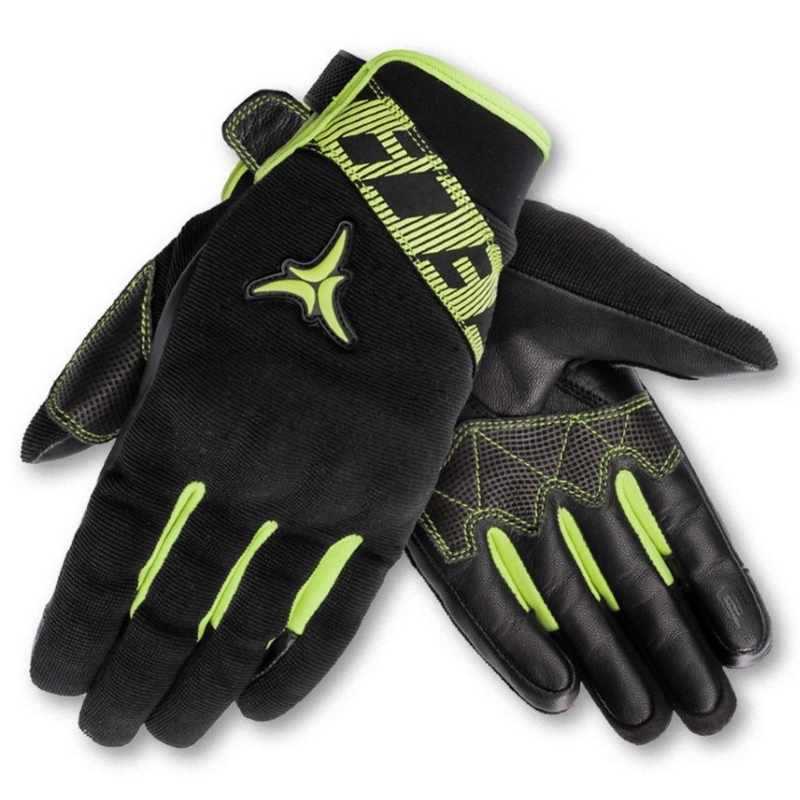Motociklističke rukavice SECA X-Stretch crno-žute fluo rasprodaja