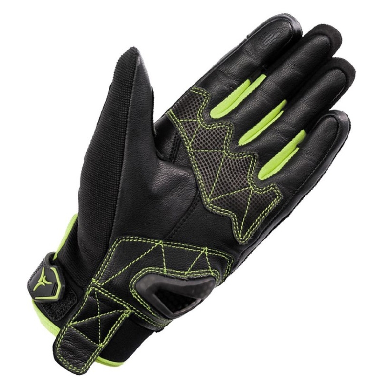 Motociklističke rukavice SECA X-Stretch crno-žute fluo rasprodaja