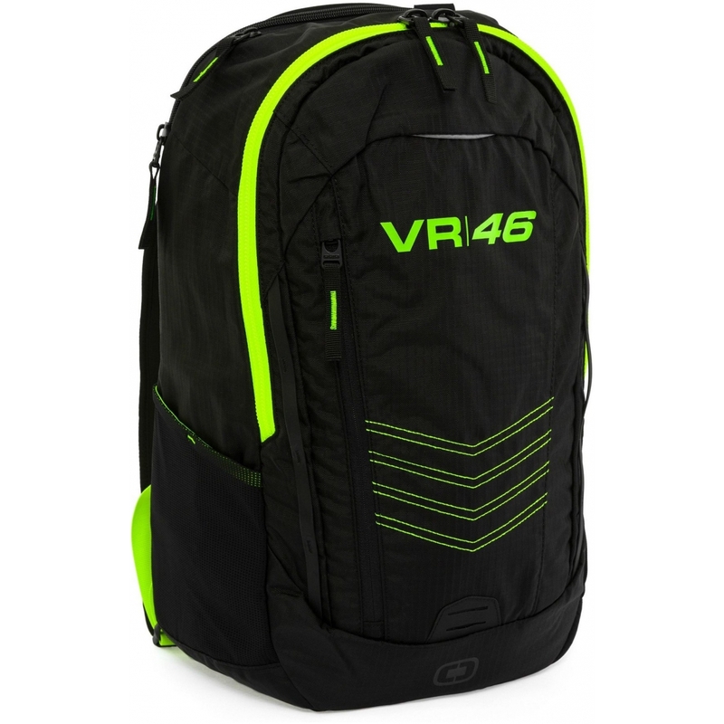 Ruksak VR46 Valentino Rossi Ogio crno-fluo žuti