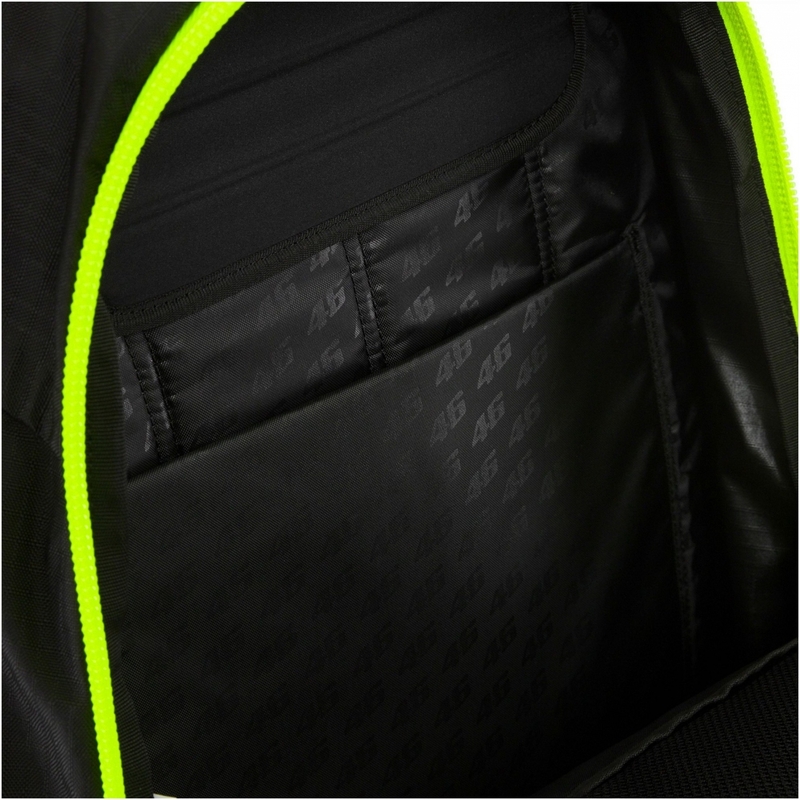 Ruksak VR46 Valentino Rossi Ogio crno-fluo žuti