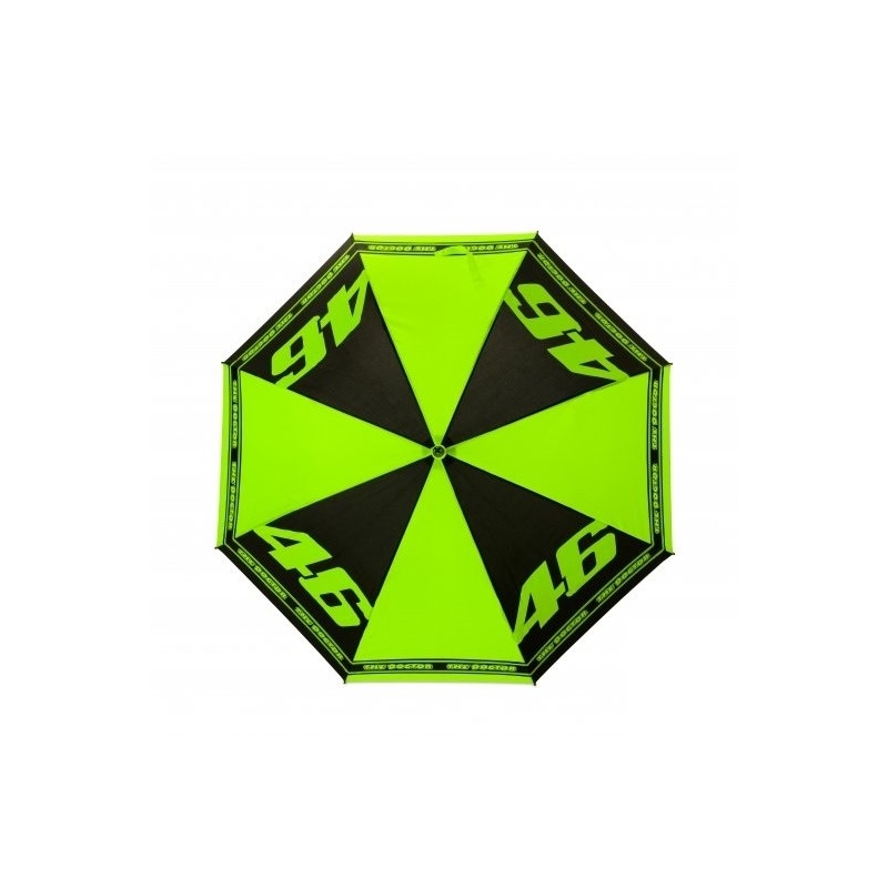 Sklopivi kišobran VR46 Valentino Rossi Doctor crno-fluo žuti