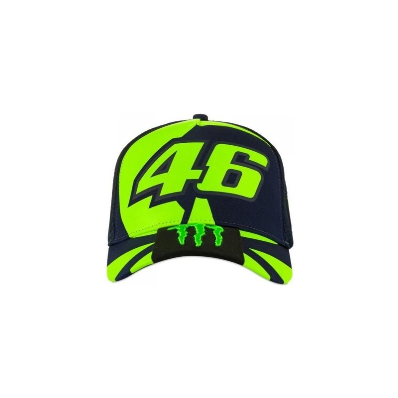 Dječja kapa VR46 Valentino Rossi plavo-fluo žuta