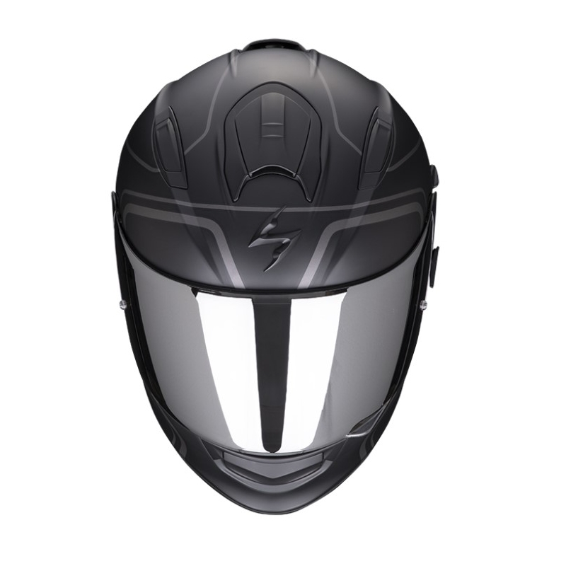 Integralna motoristička kaciga SCORPION EXO-491 WEST mat crno-srebrna
