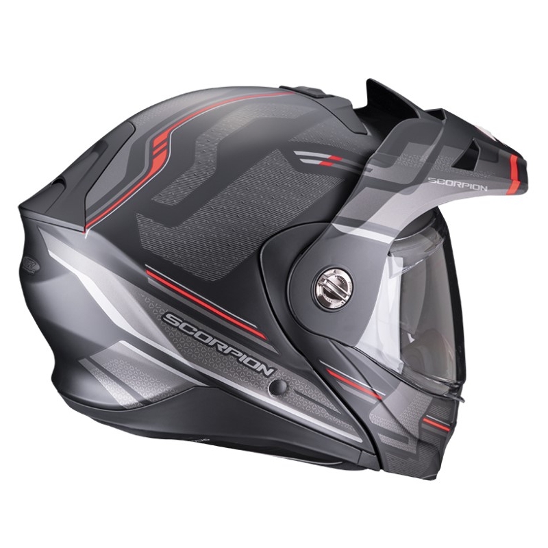 Motociklistička kaciga SCORPION ADX-2 CARRERA mat crno-crvena