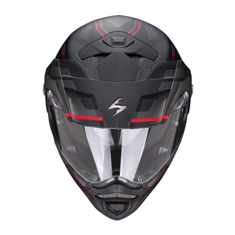 Motociklistička kaciga SCORPION ADX-2 CARRERA mat crno-crvena