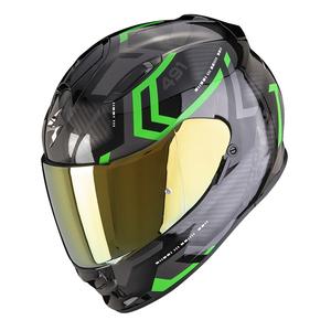 Integralna motociklistička kaciga SCORPION EXO-491 SPIN crno-zelena
