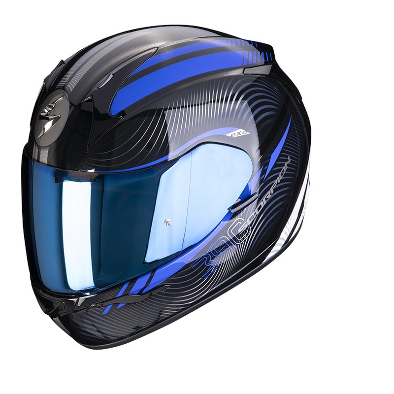Integralna motoristička kaciga SCORPION EXO-390 STING crno-plava