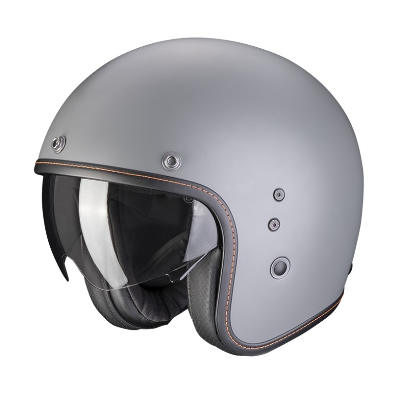 Otvorena kaciga SCORPION BELFAST EVO Solid mat cementno siva