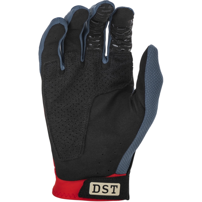 Motocross rukavice FLY Racing Evolution DST 2022 sivo-crvene
