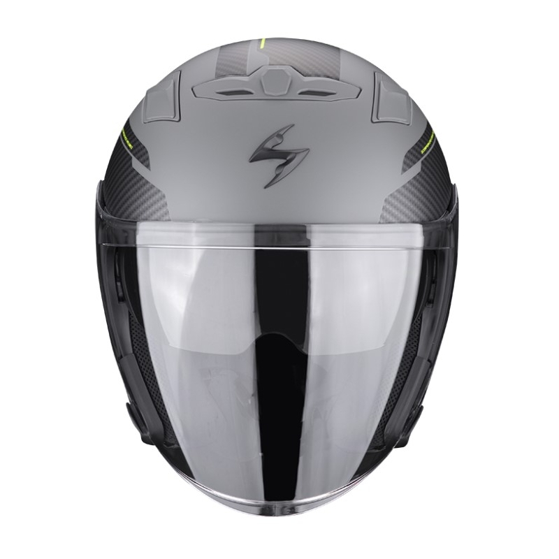 Otvorena kaciga Scorpion EXO-230 FENIX cementno sivo-crna mat