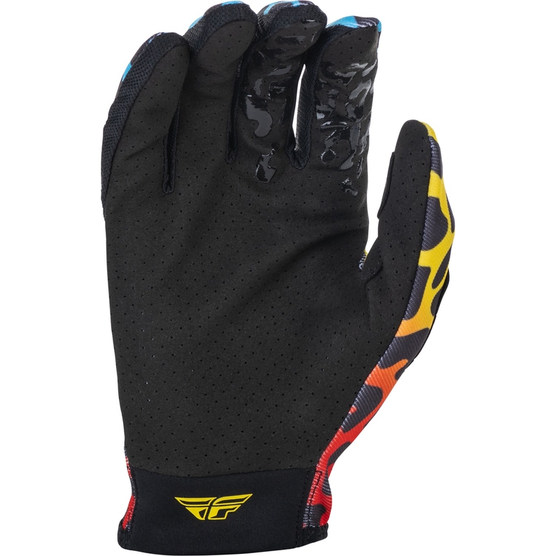 FLY Racing Lite SE 2022 Motocross rukavice crveno-žuto-plave rasprodaja