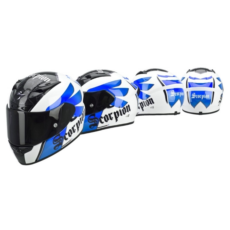 Scorpion EXO-710 Knight Integral Helmet Bijelo-Plava rasprodaja