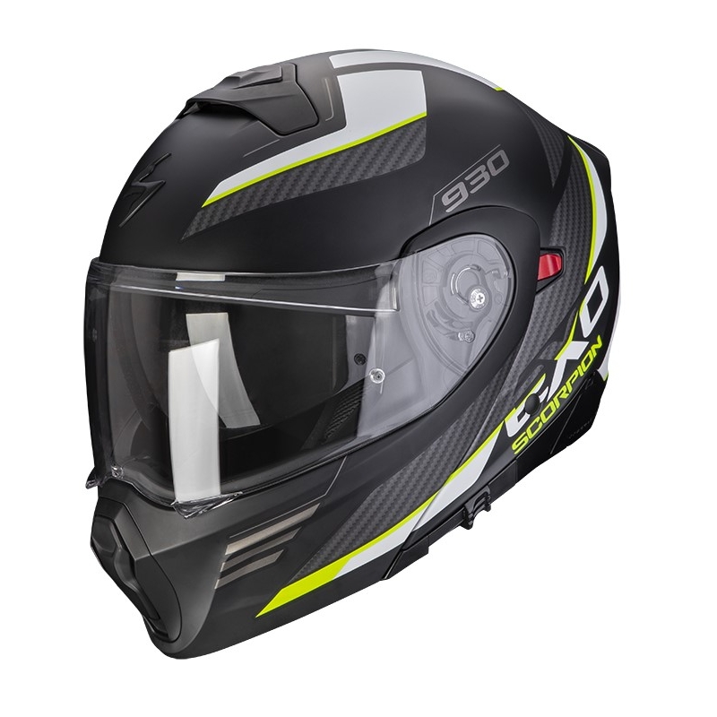Motoristička kaciga Scorpion EXO-930 NAVIG mat crna-fluo žuta rasprodaja
