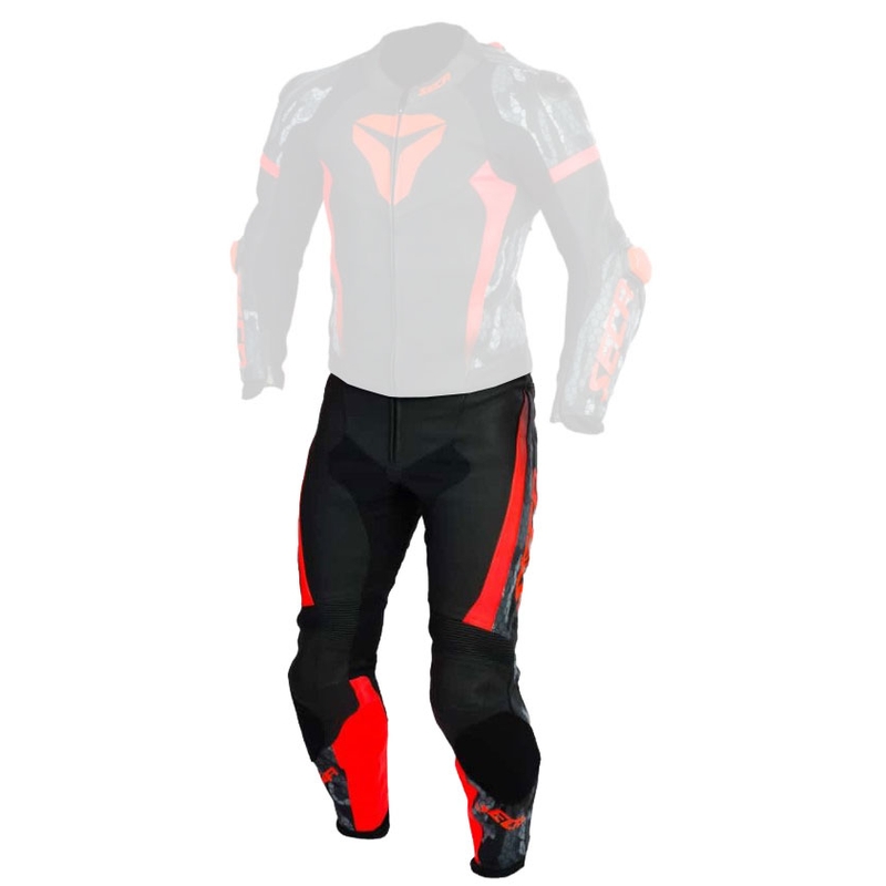 Muške hlače SECA SRS II crno-fluo crvene rasprodaja