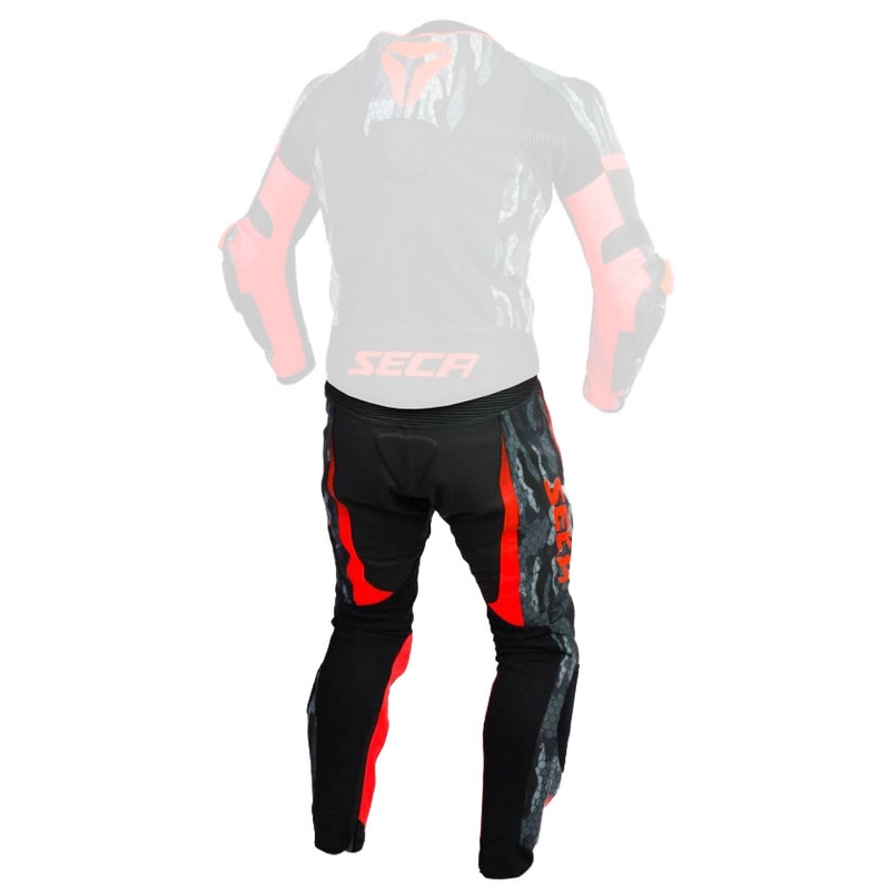 Muške hlače SECA SRS II crno-fluo crvene rasprodaja