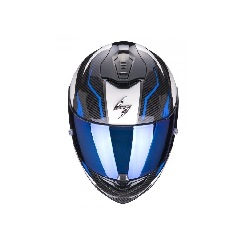 Integralna moto kaciga Scorpion EXO-1400 Air Fortuna bijelo-plava