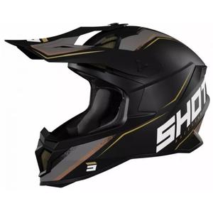 Shot Lite Prism Motocross kaciga crno/zlatna rasprodaja