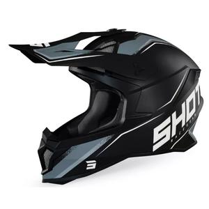 Shot Lite Prism Motocross kaciga crno-sivo-bijela rasprodaja