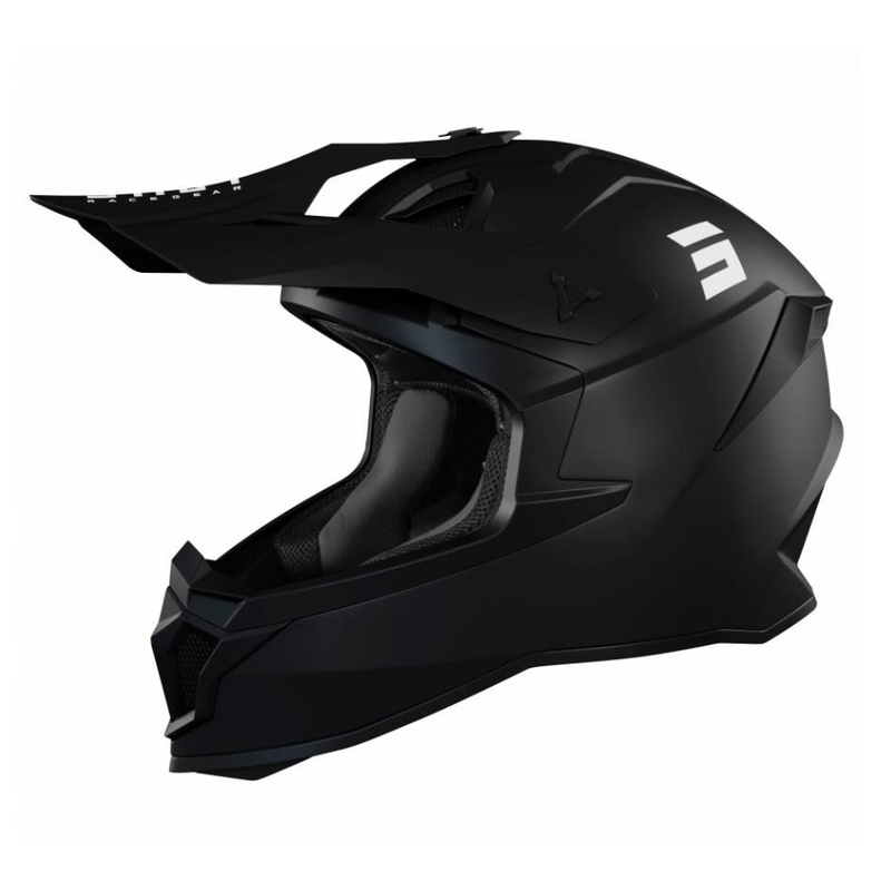 Motocross kaciga Shot Lite Fury Solid 2.0 crna