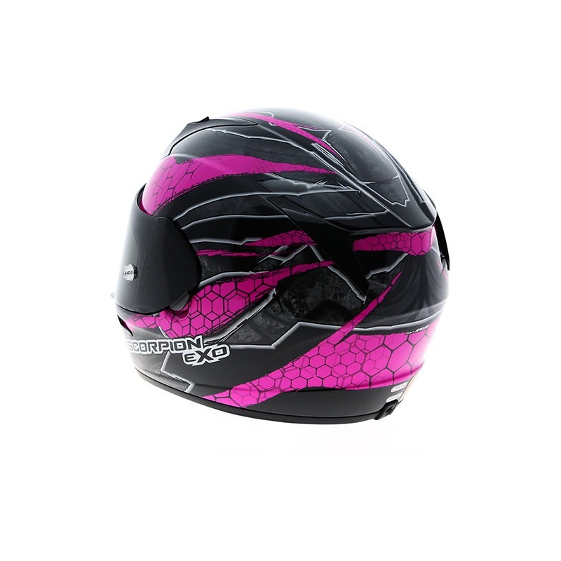 Moto integralna kaciga Scorpion EXO-410 Rad crno-roza