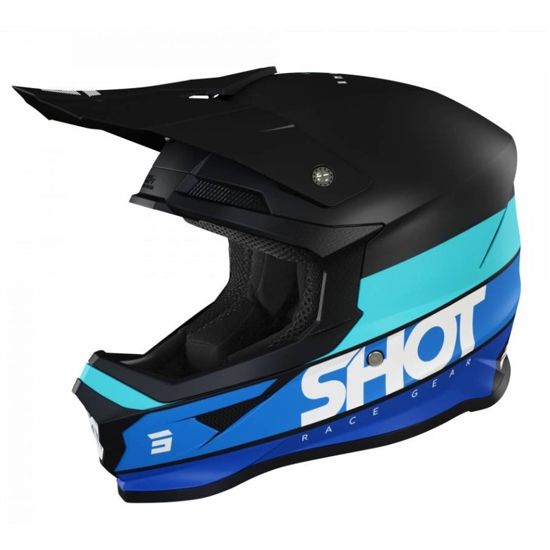 Shot Furious Story motocross kaciga crno-plava