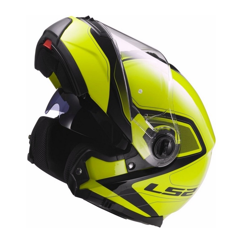 LS2 FF325 Strobe Civik Hi-Vis preklopna motociklistička kaciga