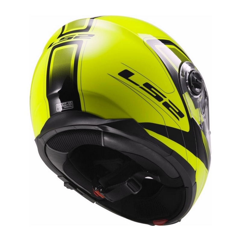 LS2 FF325 Strobe Civik Hi-Vis preklopna motociklistička kaciga