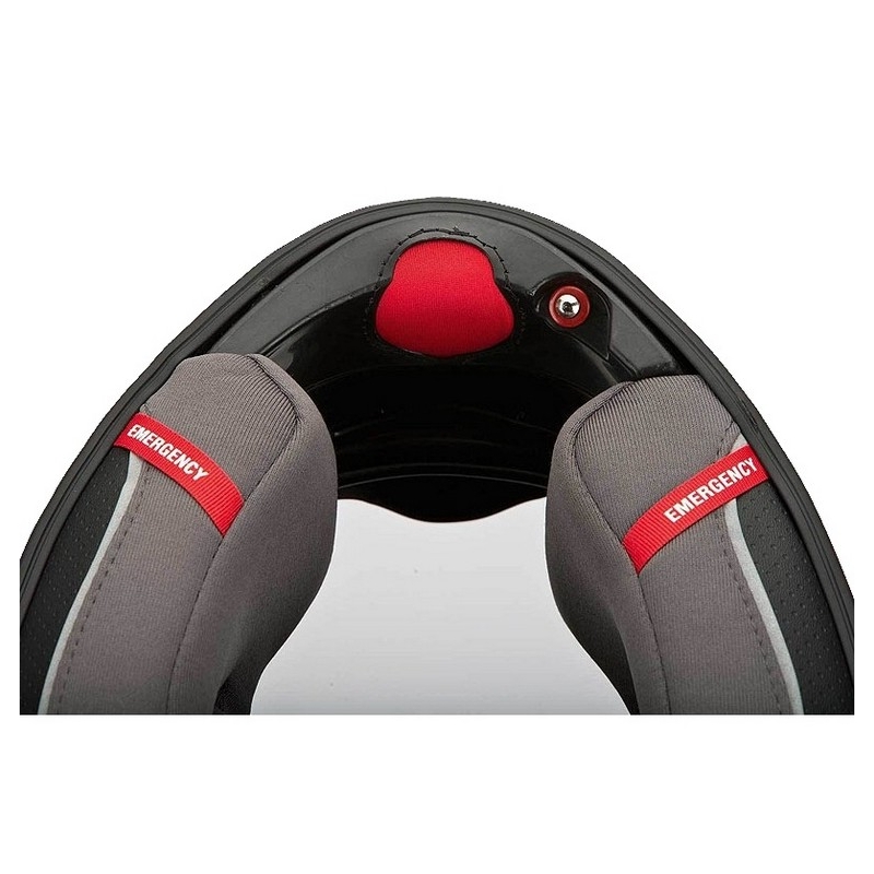 Scorpion EXO-410 Air Antares Full Face motociklistička kaciga crno-crvena rasprodaja