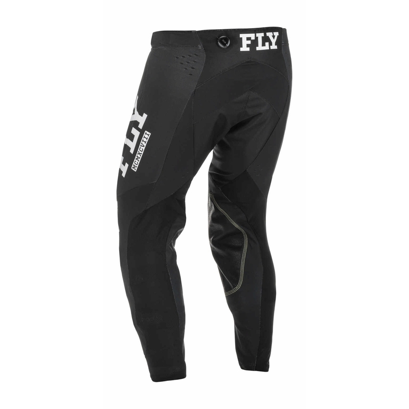 Motocross hlače FLY Racing Evolution DST 2022 bijelo-crne