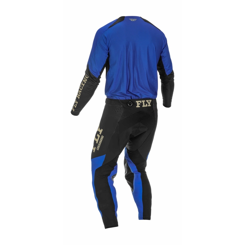 Motocross hlače FLY Racing Evolution DST 2022 plavo-crne