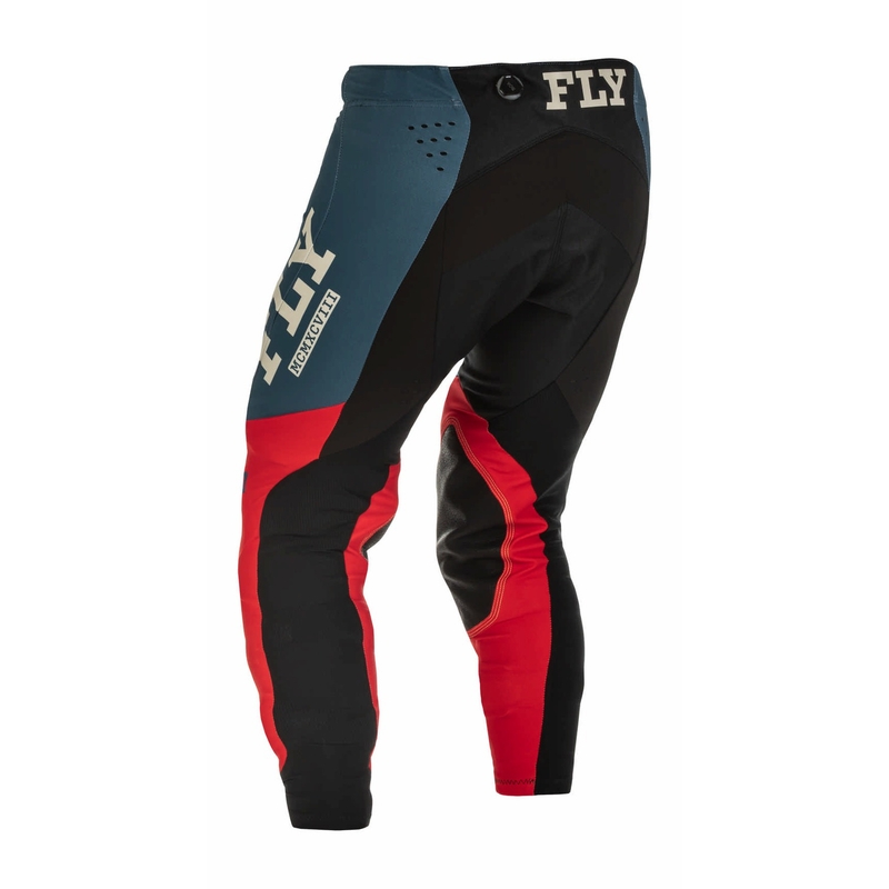 Motocross hlače FLY Racing Evolution DST 2022 crveno-sive