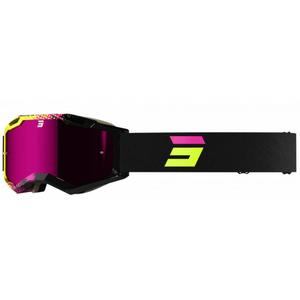 Motocross naočale Shot Iris 2.0 Fusion Black-Pink-Fluo Yellow rasprodaja