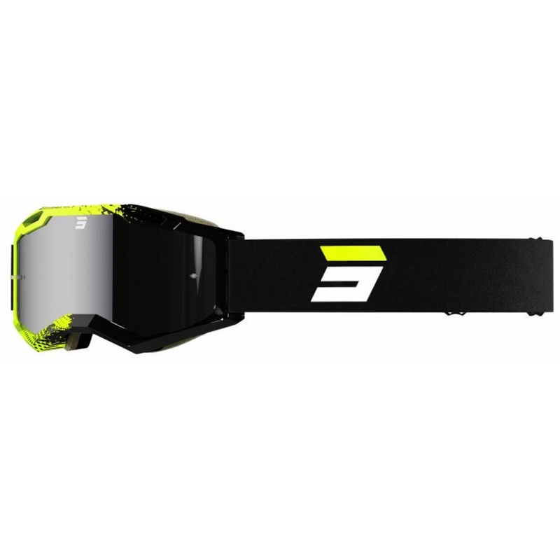 Motocross naočale Shot Iris 2.0 Fusion crno-fluo žute