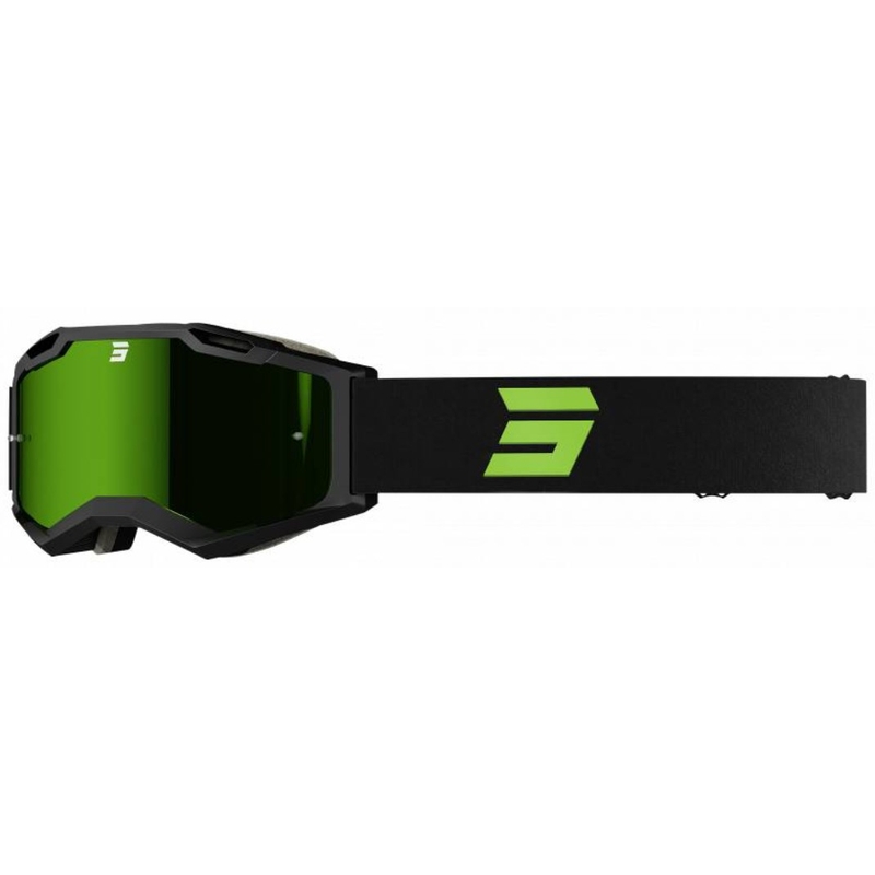 Motocross naočale Shot Iris 2.0 Tech crno-zelene