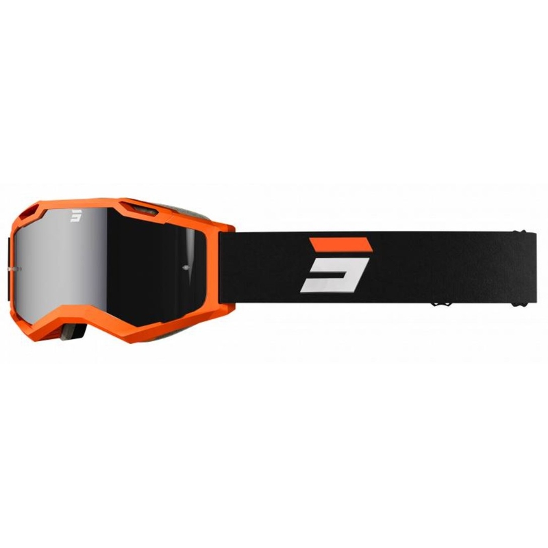Motocross naočale Shot Iris 2.0 Tech crno-narančaste