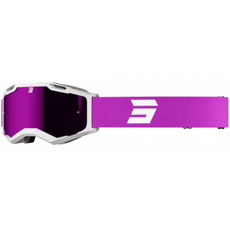 Motocross naočale Shot Iris 2.0 Tech bijelo-roze
