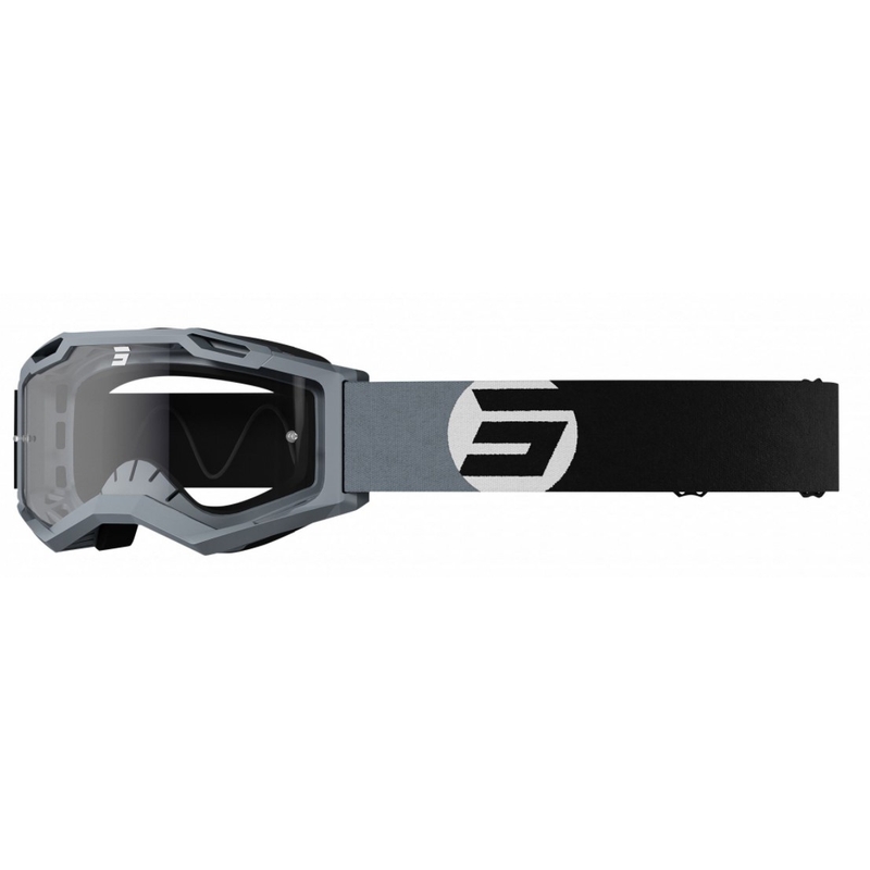 Motocross naočale Shot Assault 2.0 Astro crno-sive