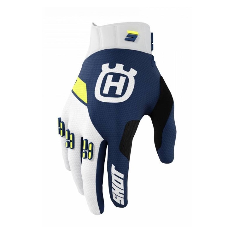 Motocross rukavice Shot Aerolite Husqvarna plave rasprodaja