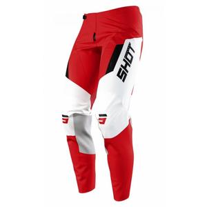 Shot Contact Chase Motocross hlače crveno-bijela rasprodaja
