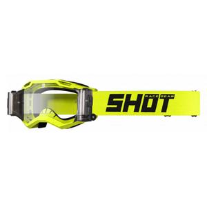 Shot Assault 2.0 Solid Roll-Off Fluo žute naočale za motocros