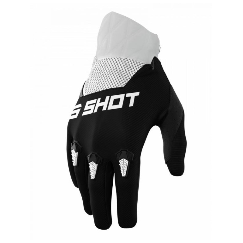 Shot Devo motocross rukavice crno-bijele rasprodaja